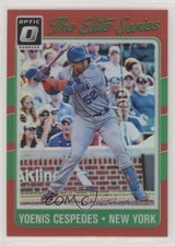 2017 Panini Donruss Optic The Elite Series Red Prizm 10/99 Yoenis Cespedes 0m9o