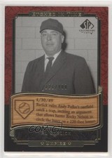 2003 SP Legendary Cuts Etched in Time Gold 400 121/400 Al Barlick #ET-AB HOF 7v7