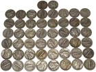 50 Mercury Dimes Full Roll 90% Silver $5 Face Value Circulated