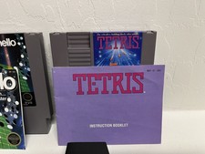 Tetris, Golf & Othello Game Lot Nintendo Entertainment System NES Manual Sleeves