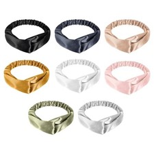 8PCS Silk Headbands, Elegant Silk Headbands for Women Accessories  Twisted