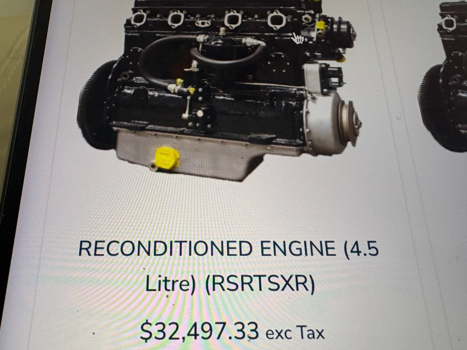 Rolls-Royce Silver Cloud 1955-1959 Inner Engine assembly