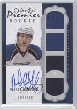 2008-09 O-Pee-Chee Premier 102/299 Patrik Berglund #78 Auto 0c3