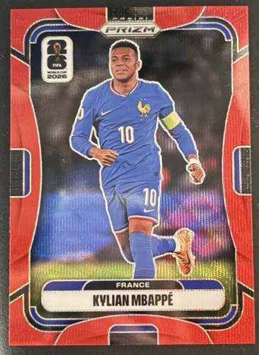 Kylian Mbapp 2026 Panini Prizm Kylian Mbapp #40 Red
