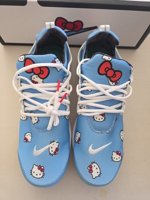 Nike Size 13 Men's Air Presto x Hello Kitty Lace Up Fashion Sneakers DV3770-400