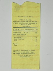 Magic Knight Rayearth Sega Saturn CIB Working Designs ORIGINAL RECEIPT REG CARD+