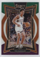 2024-25 Panini Select Concourse Green White Purple Prizm Oso Ighodaro #75 1d40