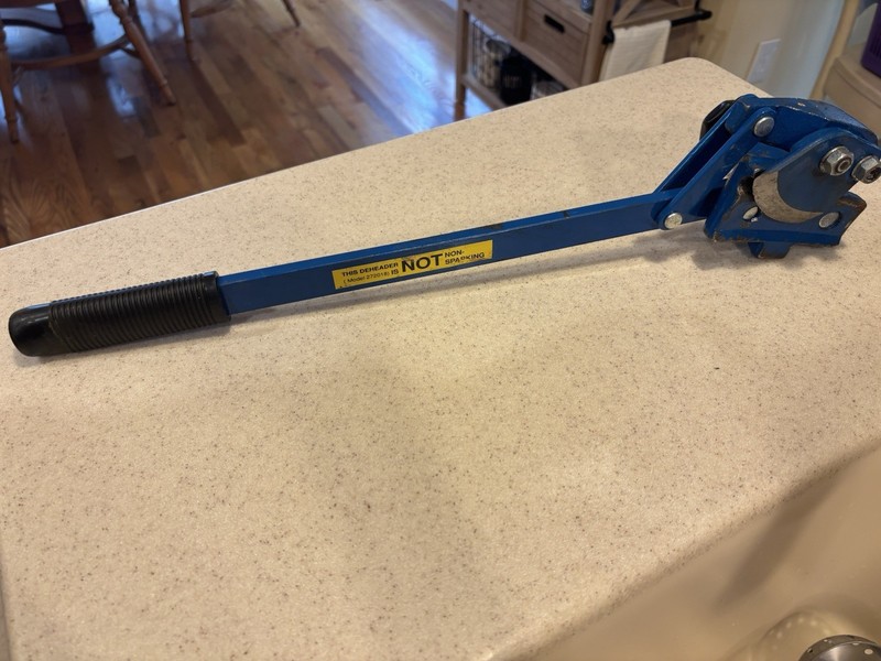 Drum Deheader, Steel, Ergonomic Handle - 272018
