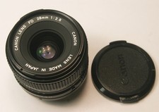 Canon FD 28mm 1:2.8 Manual Focus Wide Angle Lens MINT 2