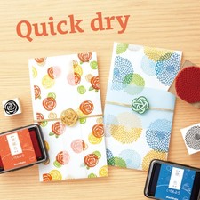 IROMOYO Stamp PAD Traditional Japanese Ink Colour Oil-Based Ink pad - Dark RED