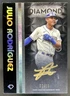 2023 Topps Diamond Icons Julio Rodriguez PolychromatINK Black Auto Gold Ink #/10