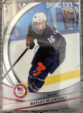 2026 Topps Chrome Olympics Hayley Scamurra - USA Hockey #91 base