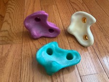3 PCS Rock Climbing Holds Used. Free Shipping