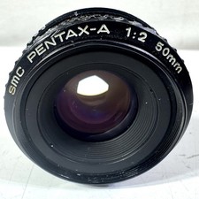 Pentax SMC Pentax-A 50mm 1:2 Lens - S/N 3560128