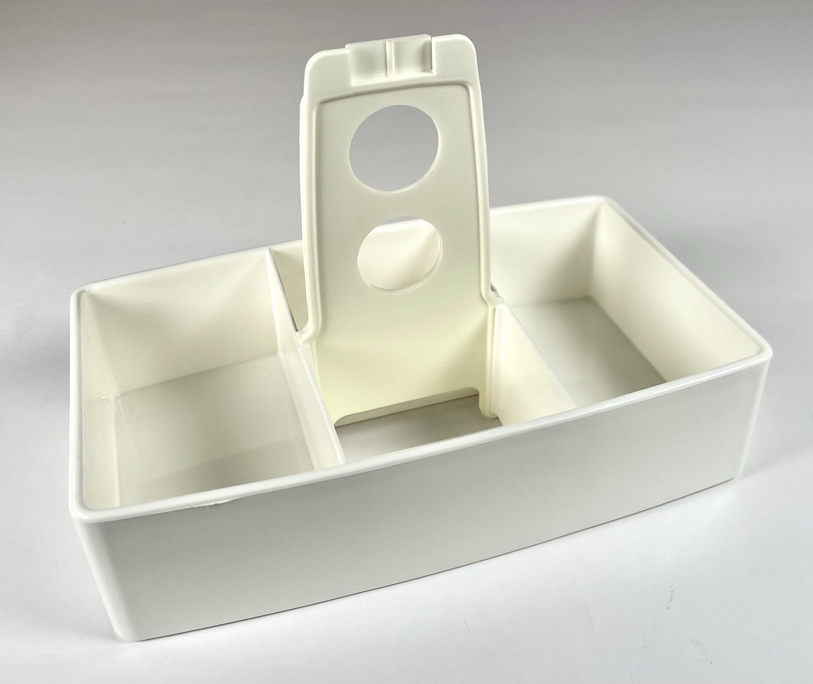 CASE OF 24 Carlisle Sugar Packet Holder Caddy w/ Pocket - Holds 50 Packets WHITE