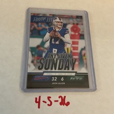 2024 Panini Prestige - Any Given Sunday Josh Allen #AGS-JAN