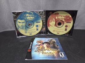 Shenmue (SEGA DREAMCAST) Original CIB 4 Discs W/Manual And Passport Very Clean!