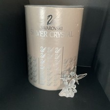 Swarovski Hummingbird Crystal Figurine with Flower Design 166184