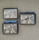 Vintage Kenner Star Wars Figure Carry Cases 1978 Lot Of 3