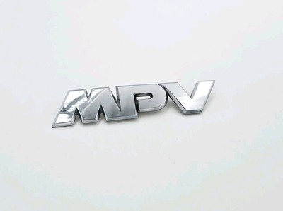 2001-2006 MAZDA MPV EMBLEM LOGO LETTERS BADGE GATE REAR CHROME OEM