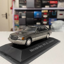 1:43 Herpa Benz W140 S600SEL Limousine Diecast Model-flaw