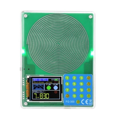 FG-300 DDS Function Signal Generator 0.001Hz-200KHz TFT Schumann Wave Generator