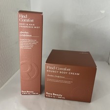 Authentic 68 Rare Beauty Find Comfort Body Cream 8.45 Oz Body Hair Mist 3.38 Oz
