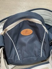 Gabesy Ergonomic Baby Hip Seat Carrier Blue Adjustable Waist Stool with Storage