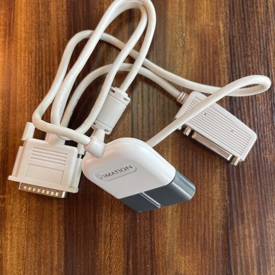 Cable Only-  VTG- OEM Imation Super Disk 120MB Parallel Port CABLE split *read*