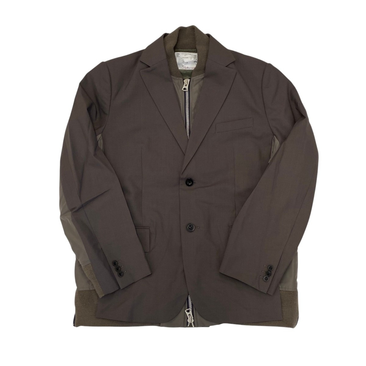 24SS sacai Suiting Nylon Twill Jacket 2