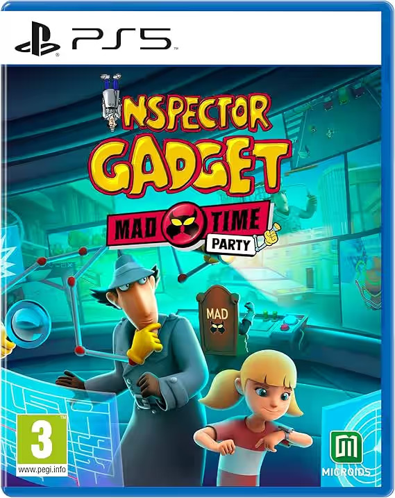 Inspector Gadget Mad Time Party PS5 PlayStation 5 BRAND NEW SEALED Free Postage