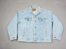 Vintage Levis Jacket Mens Large Blue Trucker Denim Jean 70507-4834 Made in USA