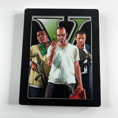 Grand Theft Auto V Collector s Edition Steelbook (PS3, 2013 PAL) Manual Included