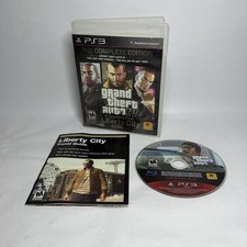 Grand Theft Auto IV -The Complete Edition - Sony PlayStation 3 CIB Tested No Map