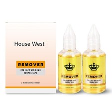 2PK Tape-In Extension Remover Fast Acting Adhesive Glue Cleaner Hair Safe