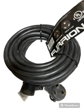 Furrion 25' Camper Trailer RV Power Extension Cord, 30-Amp/125-Volt (WH)