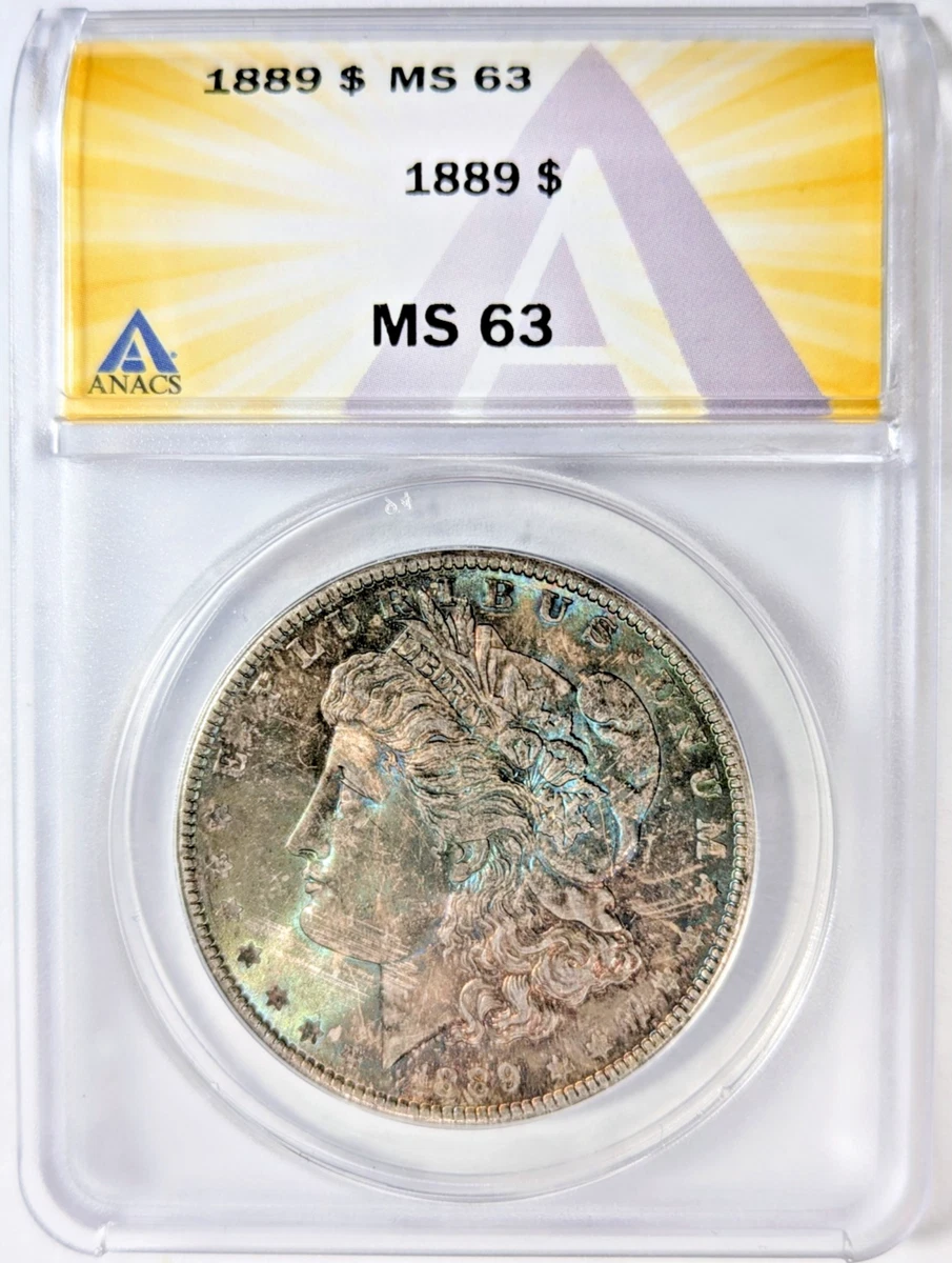 1889年 $1 銀貨 PCGS MS63 MS 63 Graded 1889 Year Morgan US Dollars (1878-1921) for sale | eBay