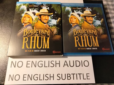 NO ENGLISH Boulevard Du Rhum 1971 Blu-ray Lino Ventura Brigitte Bardot Adventure