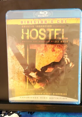 Hostel (Blu-ray, 2006) Unrated,Directors Cut, New