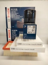 Peugeot 208 1.0  Genuine Bosch Oil Air Cabin Pollen Filters  2012-20 