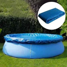 Round Swimming Pool Cover Dustproof Sunproof Cover Mat Swimming Pool Accessories