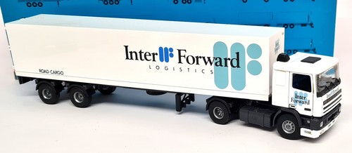 Tekno 1/50 - DAF 95 Artic Inter Forward Logistics #1 Diecast Model Truck - Picture 3 of 6