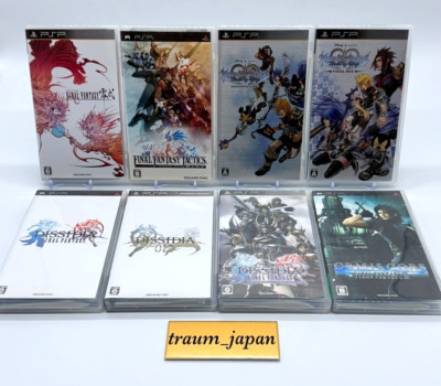 Kingdom Hearts Dissidia Final Fantasy FF Type-0 & Crisis Core PSP