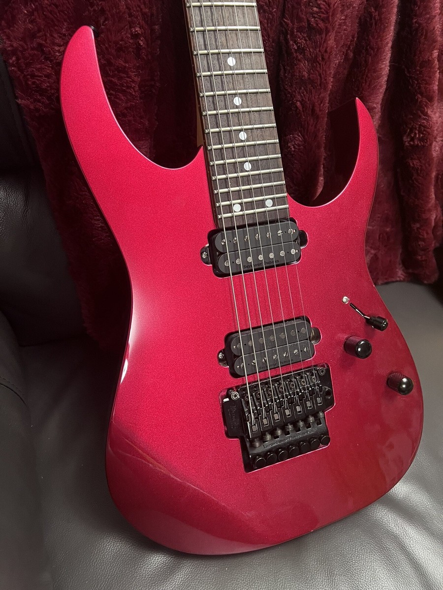 Ibanez RG7420 - 7 String Guitar - 2001 - Magenta Crush - Made In