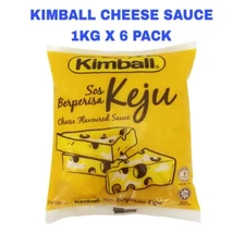 Kimball Cheese Sauce, Salad Dressing Cheese Flavor 1kg (2.2lbs) x 6 pack