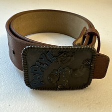Vintage 1980 Lee Company King Features Syndicate Popeye Kids Belt 31  