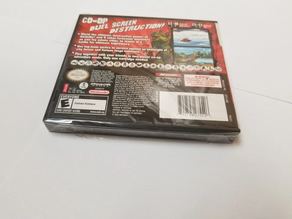 Godzilla Unleashed: Double Smash Nintendo DS new - Image 2 of 2