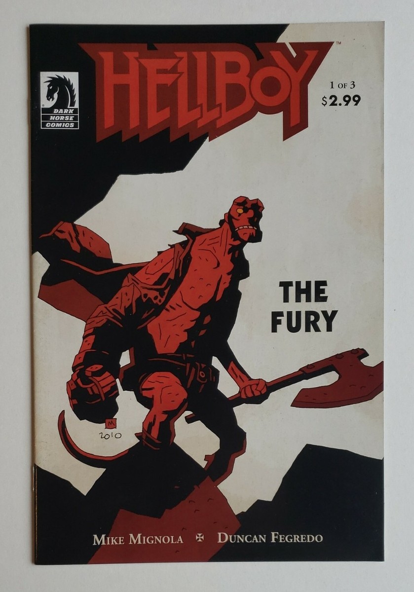 Hellboy The Fury #1 Cover Art By Creator Mike Mignola Dark Hellboy The Fury #1 Cover Art By Creator Mike Mignola Dark