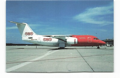 Postcard Airline TNT BAE 146-200 EC-FZE - Air Hobby No. 191 AUC1.