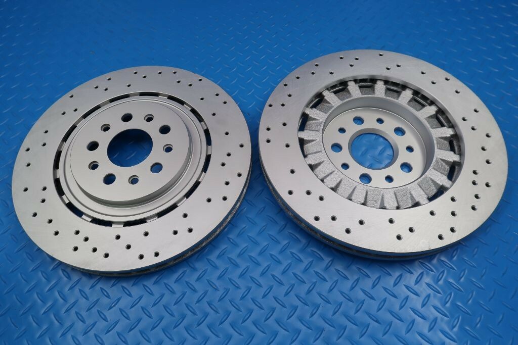 Maserati Ghibli Quattroporte front brake pads rotors service kit #9280
